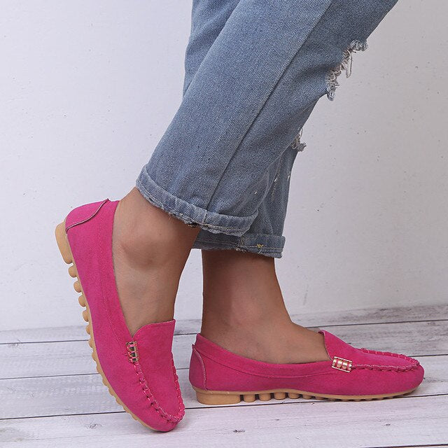 Cora | Women's Slip On Flat Loafers Casual Everyday Shoes
