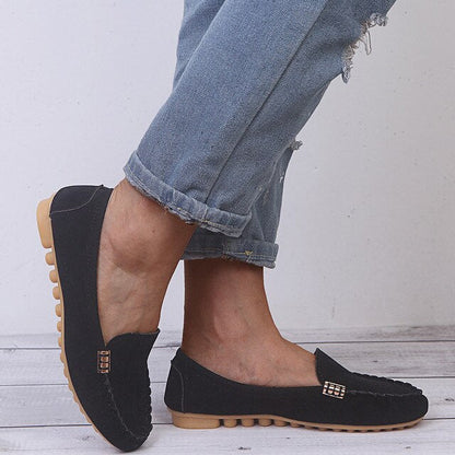 Cora | Women's Slip On Flat Loafers Casual Everyday Shoes