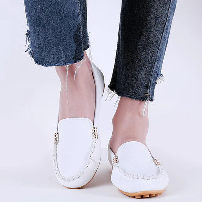 Cora | Women's Slip On Flat Loafers Casual Everyday Shoes