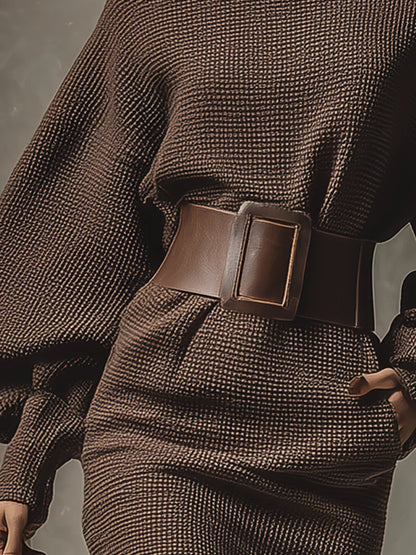 Eloise™ | Structured Belted Dress