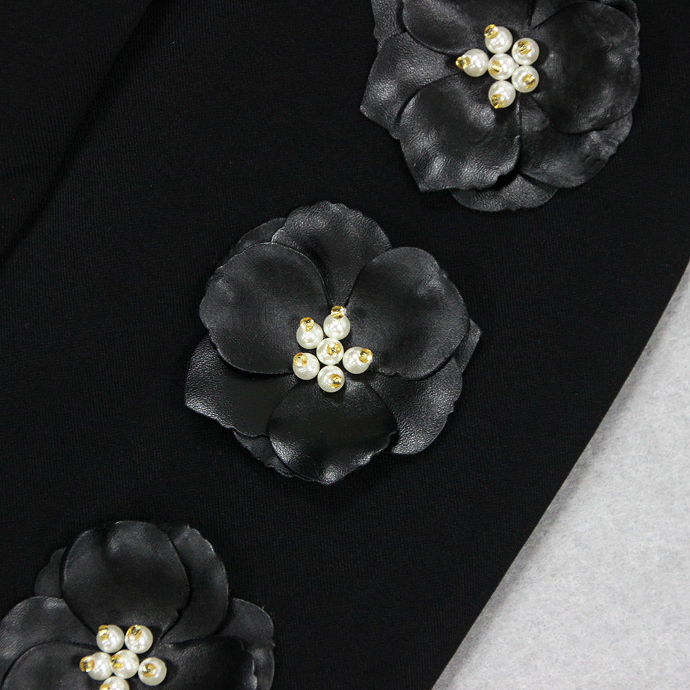 YAREN Flowers Bodycon Suit