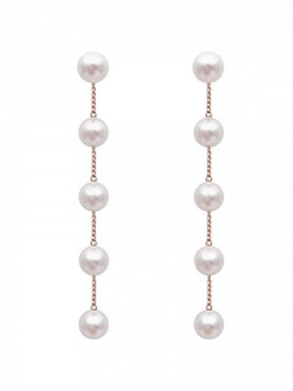 Fashion Geometry Split-Joint Tasseled Earrings Accessories