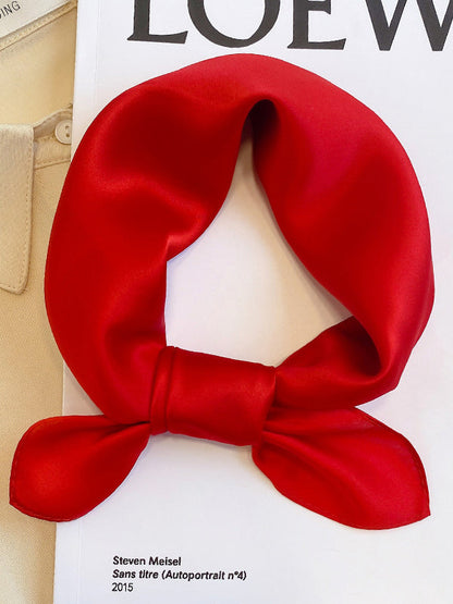 Châle et écharpe décontractés de couleur unie 