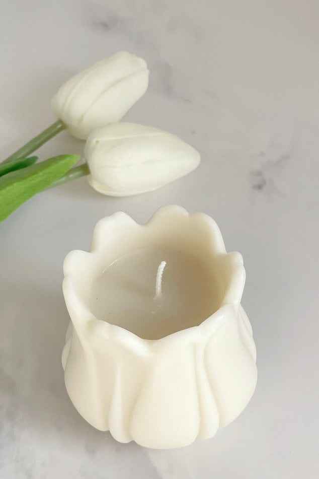Tulip Candle, Set of 2