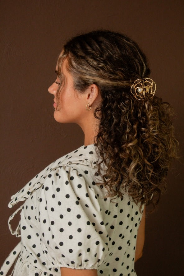 Beauty & the Beast Claw Clip