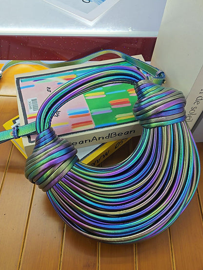 Geometric Zipper Handbags