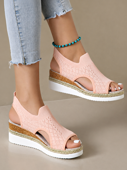 Hollow Open Toe Sandals