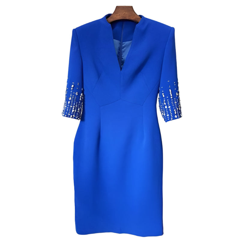 LYDIA Long Sleeve Classic Bodycon Dress