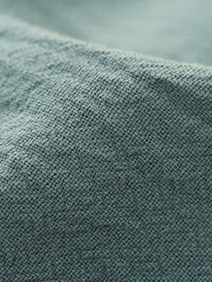 Combinaisons amples sans manches à col en V et à fentes 