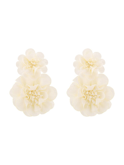 Flower Shape Split-Joint Earrings Accessories