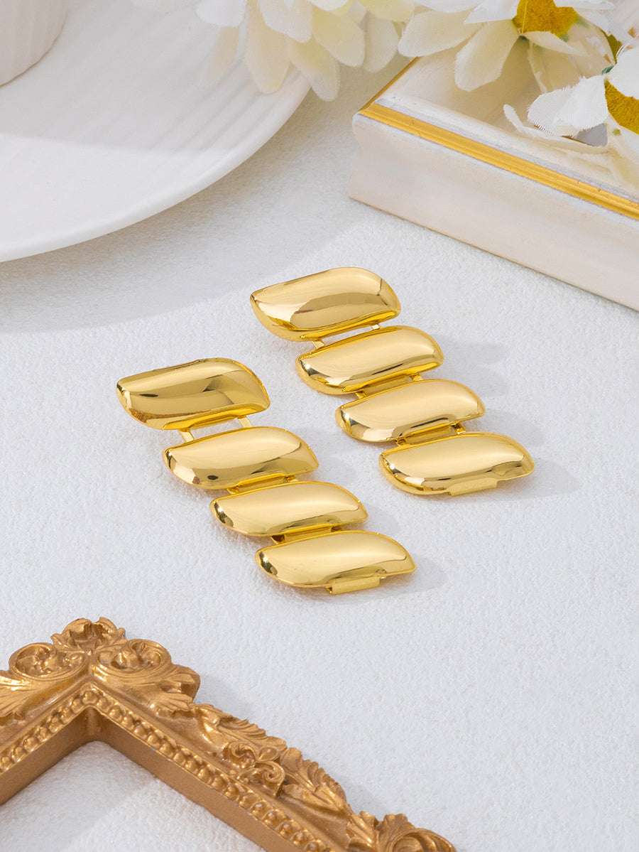 Solid Color Geometric Necklaces Accessories Drop Earrings Bracelet Accessories