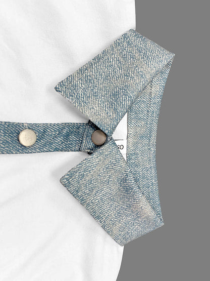 Long Sleeves Skinny Buttoned Split-Joint Lapel Blouses&Shirts Tops