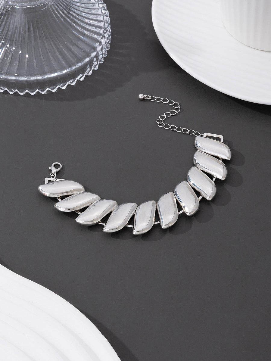 Solid Color Geometric Necklaces Accessories Drop Earrings Bracelet Accessories