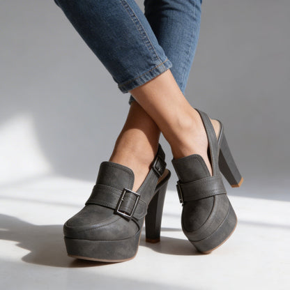 Anneliese | Women's Platform Block Heel Slingback