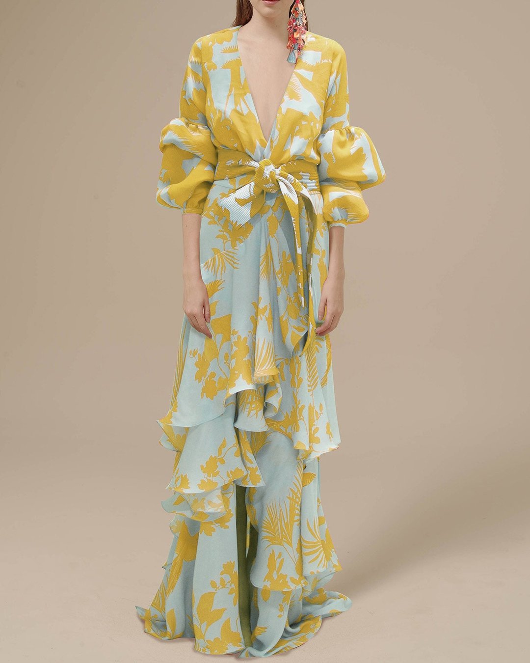 Aurelia | Women's Floral Wrap Maxi Dress