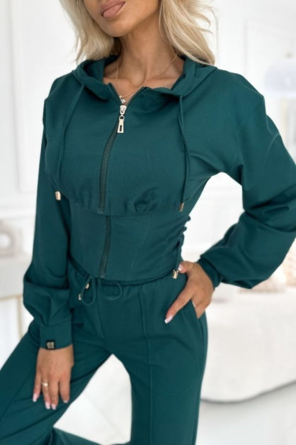 Women's 2-piece wide leg tracksuit set