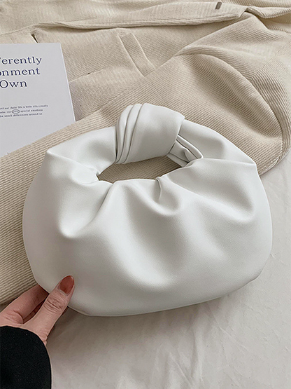 Bowknot Plissee Einfarbig Handtaschen Zubehör 