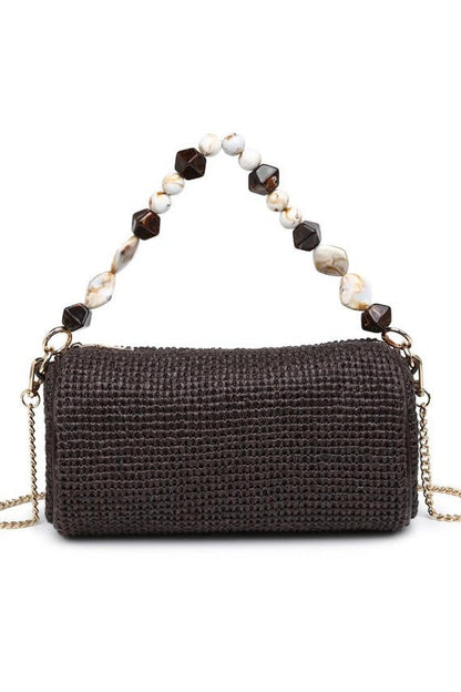 Rachel Straw Clutch