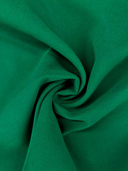 Split-Joint Solid Color Pleated Short Sleeves Loose Round-Neck Maxi Dresses