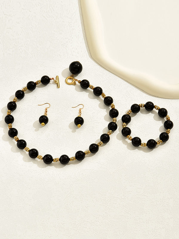 Geometric Bracelet Accessories Drop Earrings Necklaces Accessories