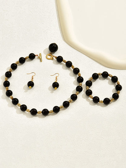 Geometric Bracelet Accessories Drop Earrings Necklaces Accessories