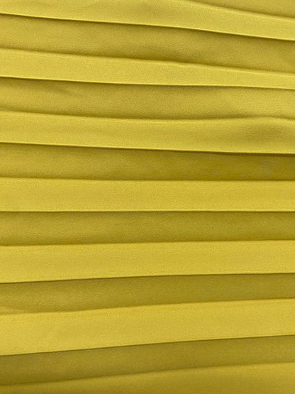 A-Line Loose Pleated Solid Color Split-Joint Tiered Round-Neck Evening Dresses Maxi Dresses