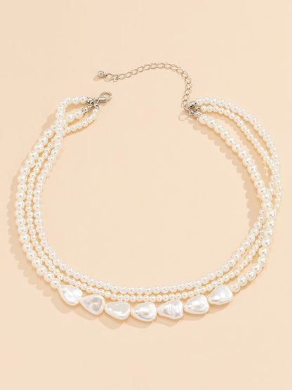 Original Vintage Multi-Layered Pearl Necklace