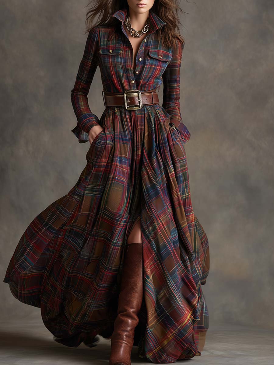 Felicity™ | Classic Button-Up Shirt Dress
