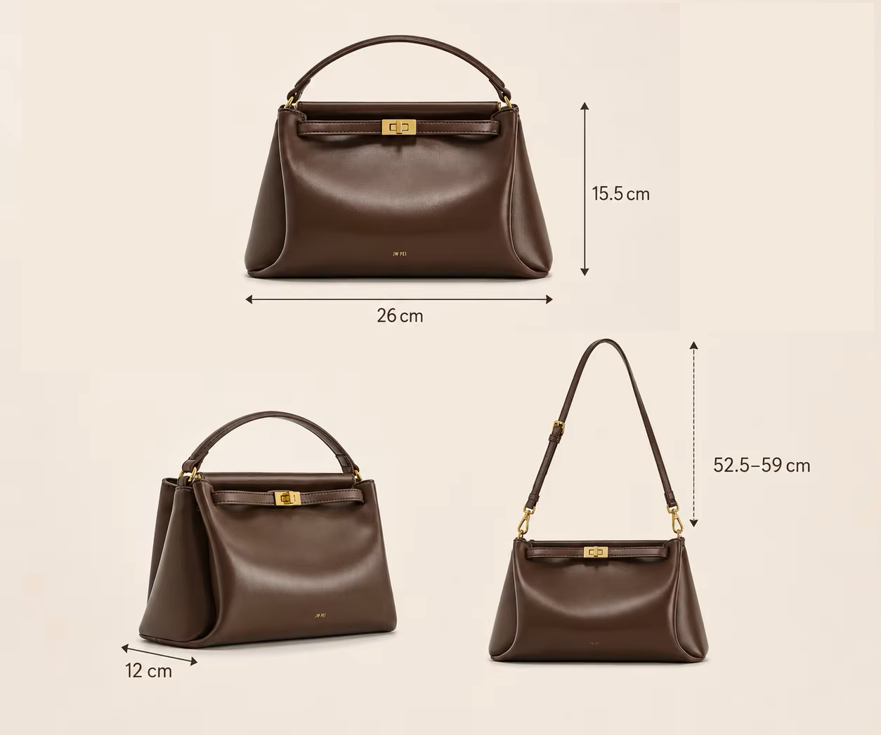 Women Leather Small Bag | Crossbody Purse | Top Handle Bag | Shoulder Satchel Bag | Square