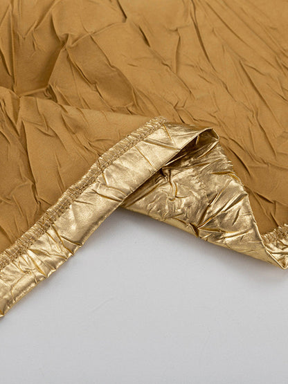 A-Line Solid Color Skirts Bottoms