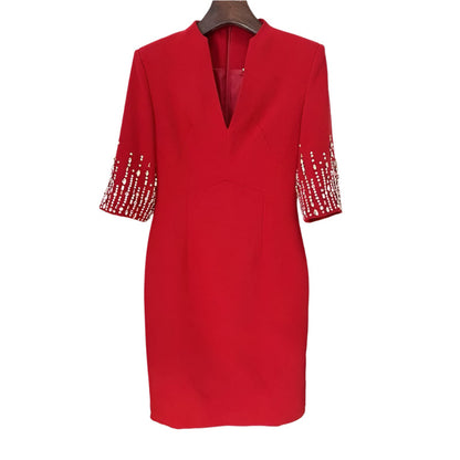 LYDIA Long Sleeve Classic Bodycon Dress