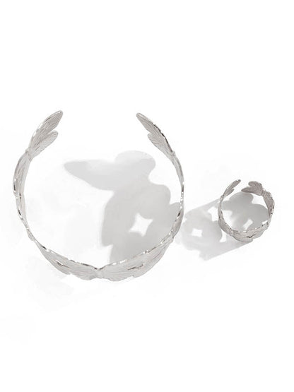 Flower Shape Geometric Bracelet Accessories Rings Accessories