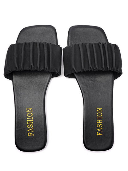 Solid Color Slippers