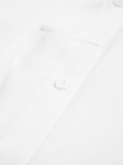 Monroe | Women's Tie Waist Button Down Long Sleeve Shirt Blouse
