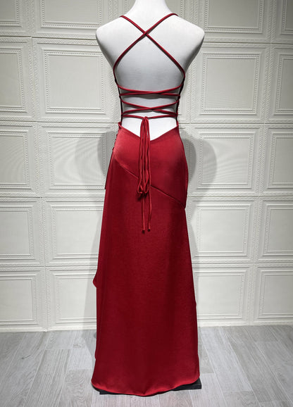 Satin Maxi Dress
