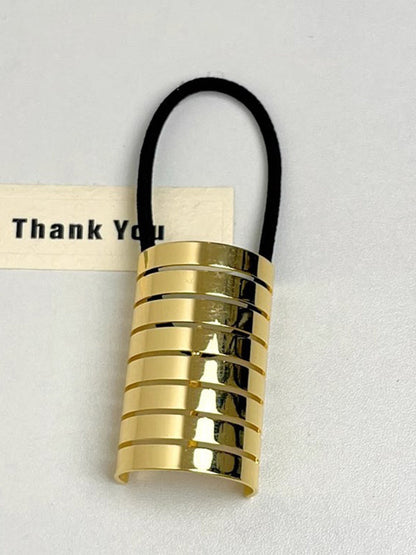 Geometric Shiny Hair Accessories Hairtie