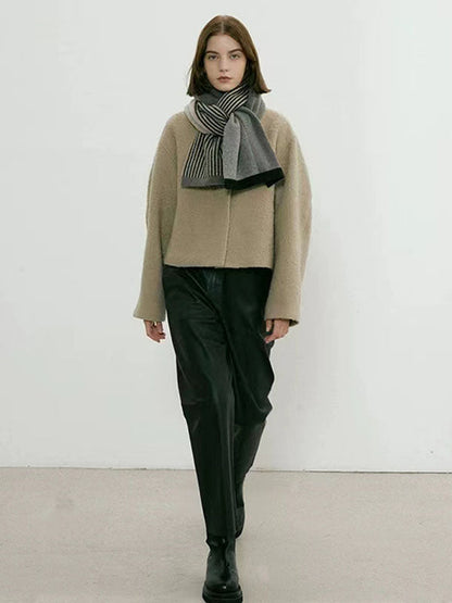 Keep Warm Striped Scarf