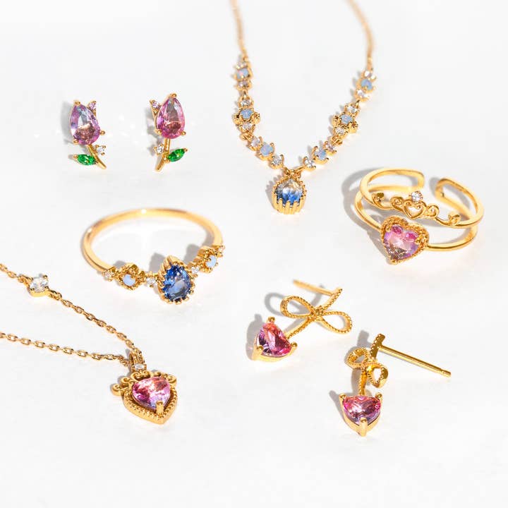 Blossoming Tulip Studs
