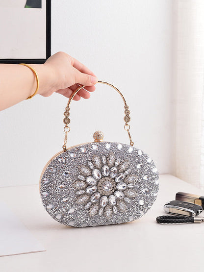 Geometric Shiny Split-Joint Bags Bags Accessories Handbags