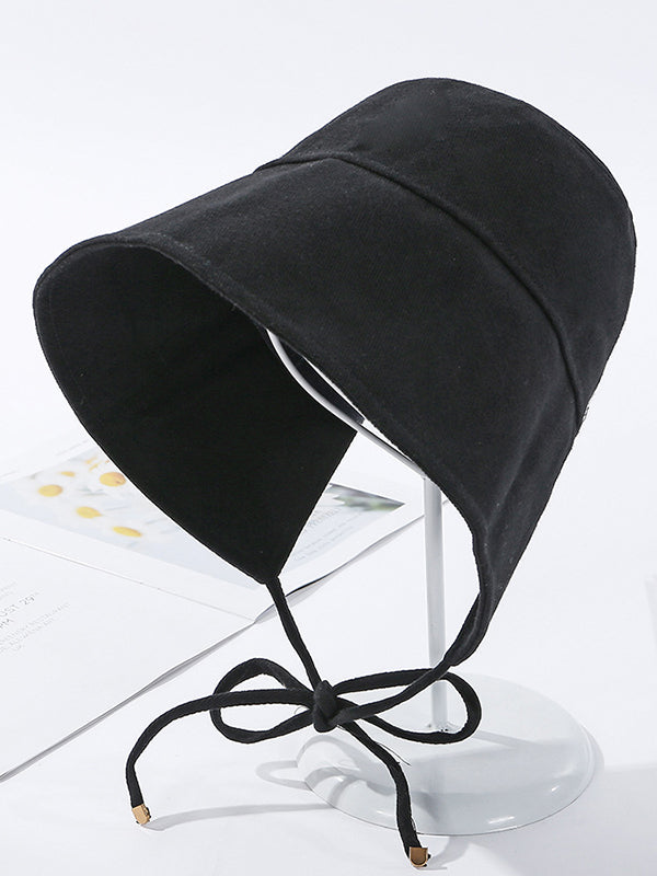Going Out Solid Color Sun Protection Fisherman Hat