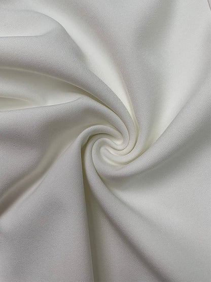 Loose Three-Quarter Sleeves Printed Split-Front Round-Neck Midi Dresses