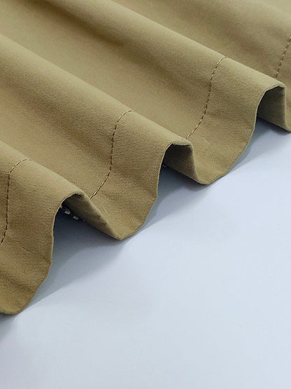 Long Sleeves Buttoned Contrast Color Pockets Lapel Jackets Outerwear With Shawl