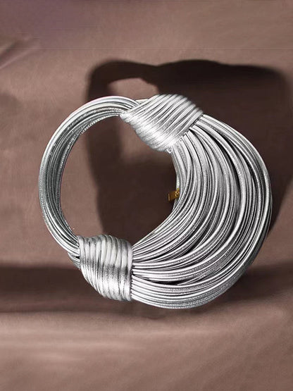 Geometric Zipper Handbags