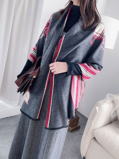 Châle et écharpe originaux à imprimé dessin animé 