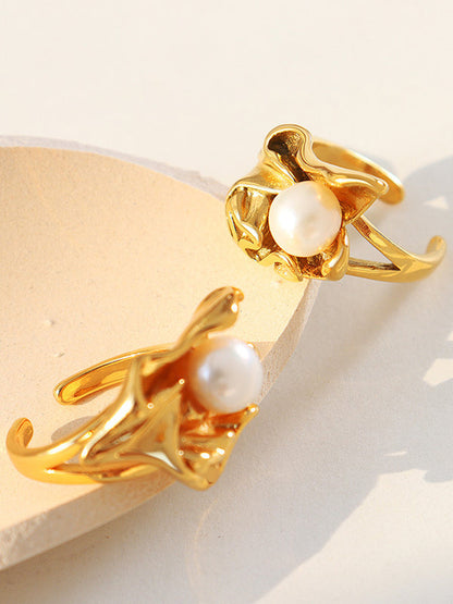 Bagues plissées irrégulières Accessoires 