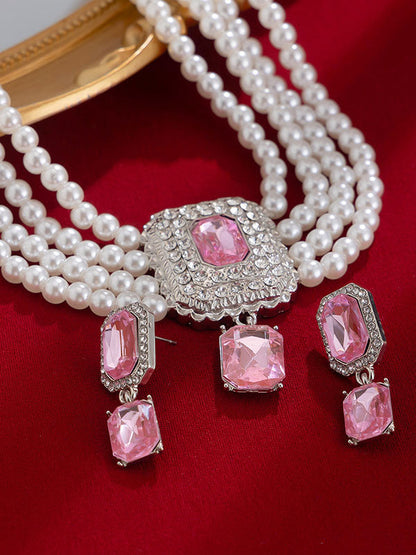 Geometric Drop Earrings Necklaces Accessories