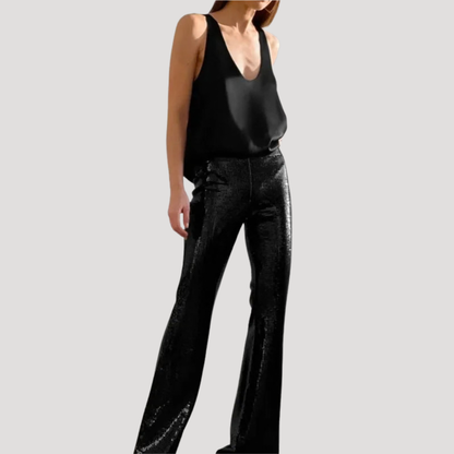 Camille | Women's Deep V Neck Sleeveless Tank Top