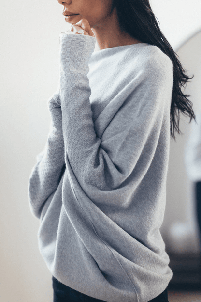 Celestina | Women's Off Shoulder Long Sleeve Sweater