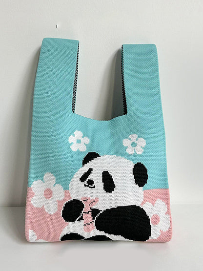 Geometric Animal Prints Satchels Bags