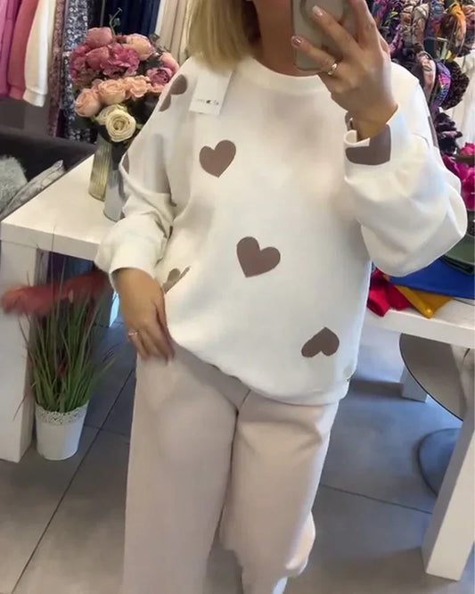 Mila™ | Hearts Sweater